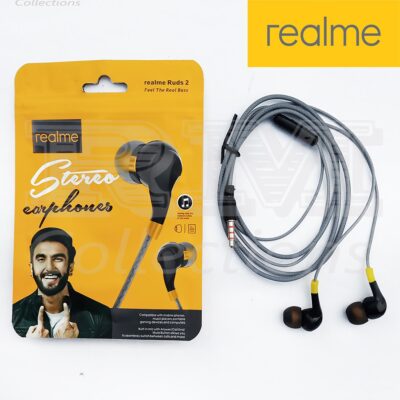 Realme Buds 2 Wired Earphone Hands-Free 3.5mm -2pcs combo - Headphone.